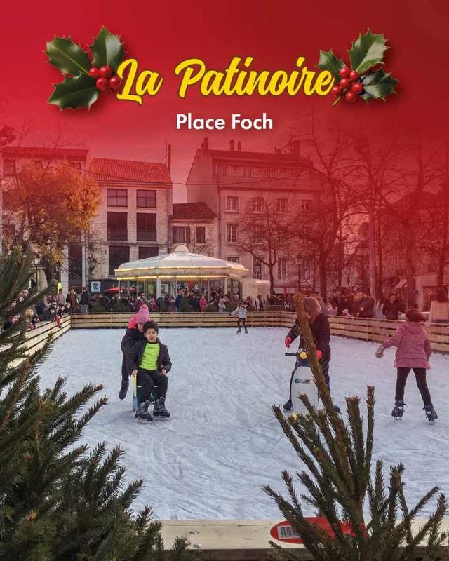 Noël à Agen : la patinoire