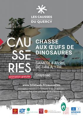 Chasse aux œufs de dinosaures
