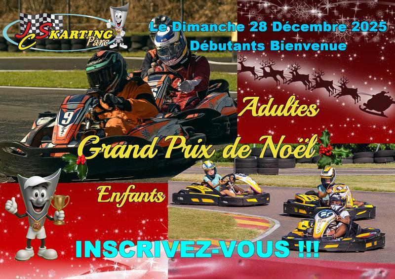Grand prix de Noël à Jcs Karting