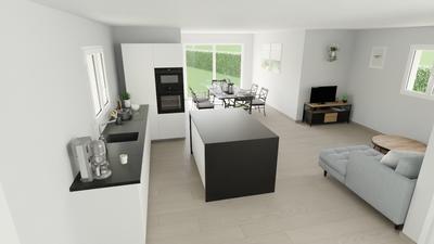 Maison - 98 m² - 4 pièces