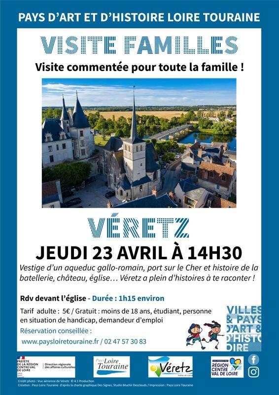 Visite en famille à Véretz