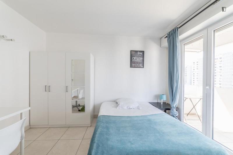 Chambre - 15 m² - 4 pièces