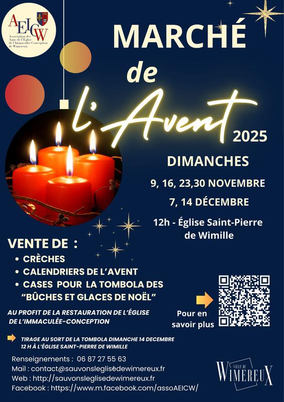 Aeicw : Marché de l'Avent