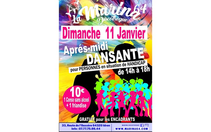 Après-midi dansante pour personnes en situation de handicap