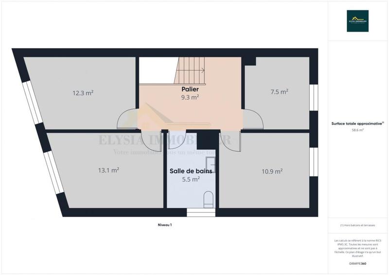 Maison - 108 m² - 5 pièces