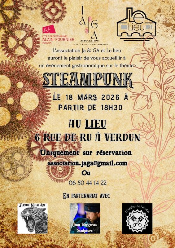 Spectacle - repas Steampunk