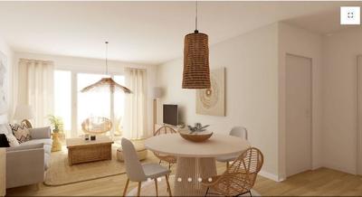 Appartement - 59 m² - 3 pièces