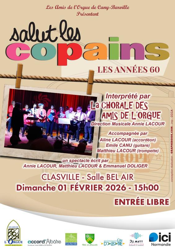 Concert "salut les copains"- les années 60"