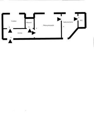 Appartement - 32 m² - 1 pièce