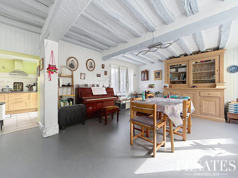 Maison ancienne - 95 m² - 3 pièces