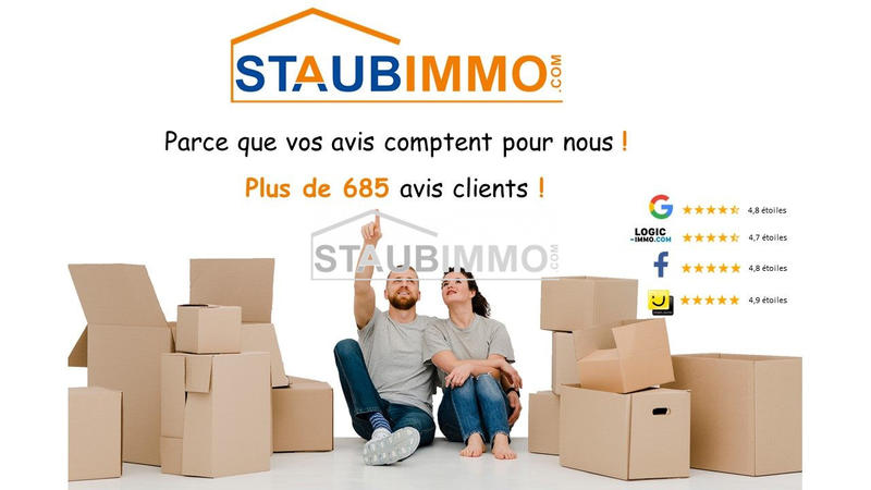 Appartement - 61 m² - 3 pièces