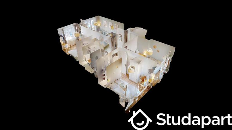 Chambre - 9 m² - 1 pièce