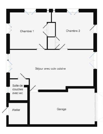 Maison - 107 m² - 6 pièces