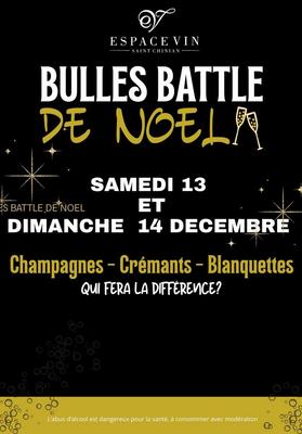Bulles Battle de Noel à l'Espace Vin