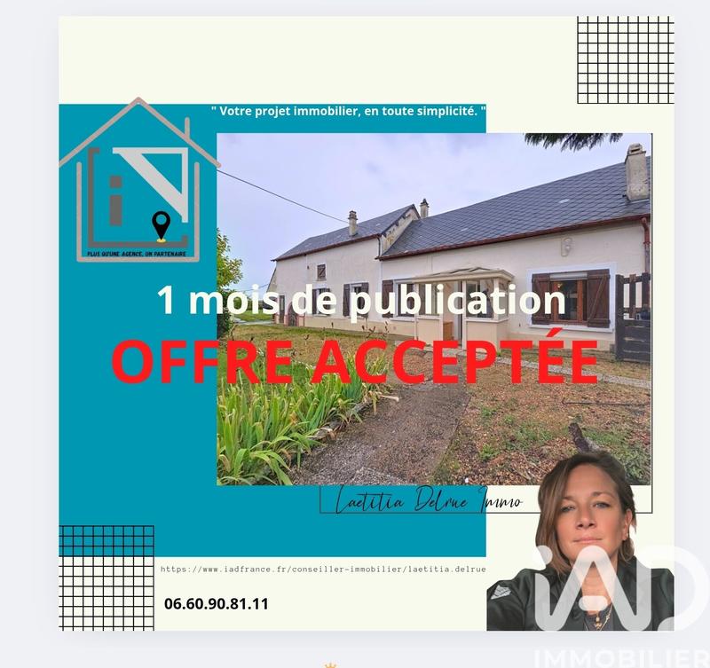 Maison - 71 m² - 4 pièces