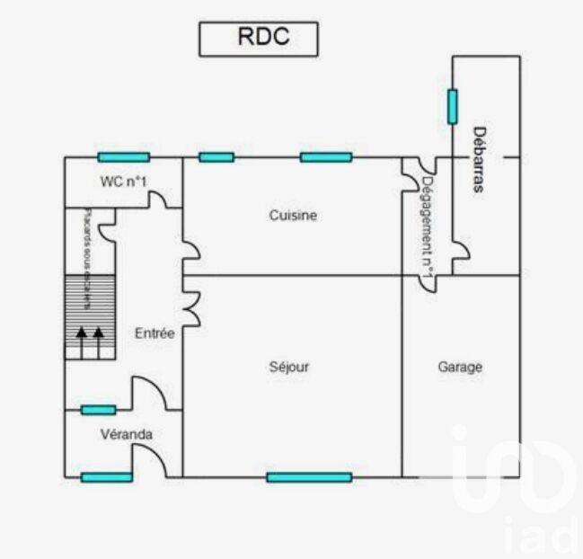 Maison - 112 m² - 5 pièces