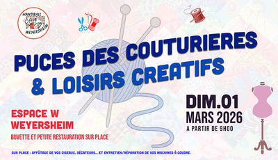 Puces des couturières et loisirs créatifs – 11ème édition