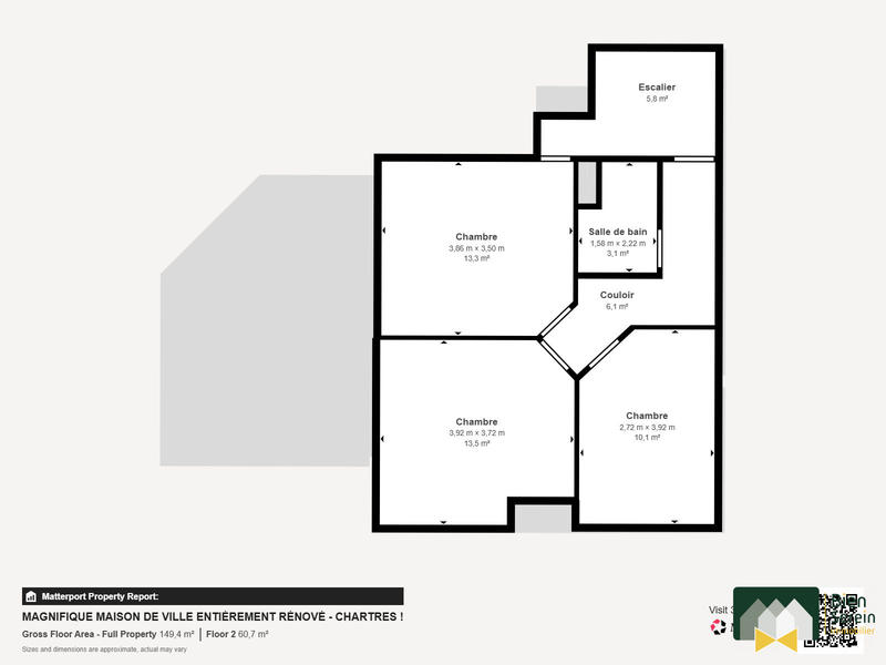 Maison - 119 m² - 6 pièces