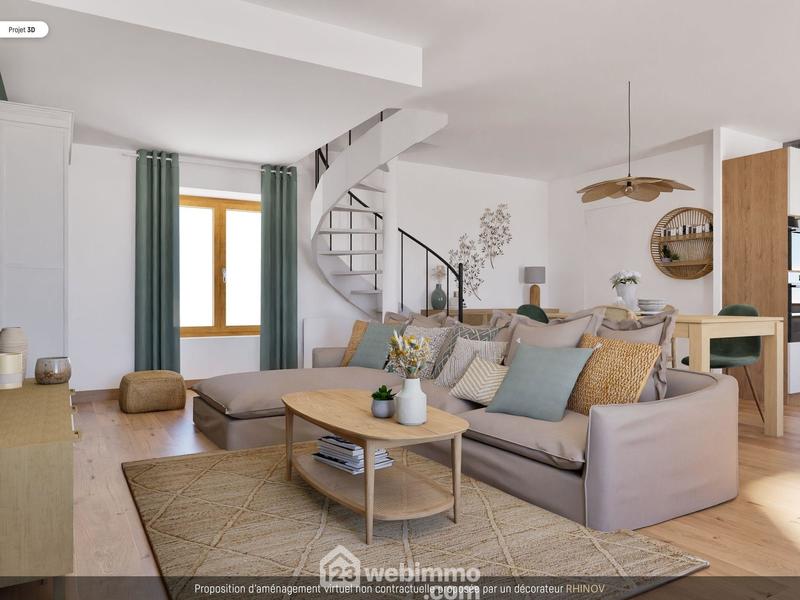 Maison - 93 m² - 4 pièces