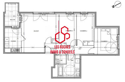 Appartement - 83 m² - 4 pièces
