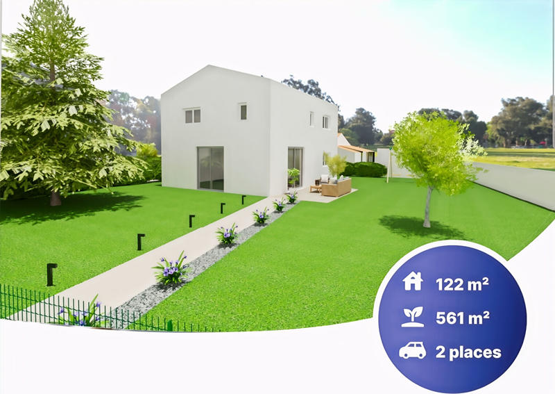 Maison - 125 m² - 4 pièces