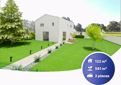 Maison - 125 m² - 4 pièces