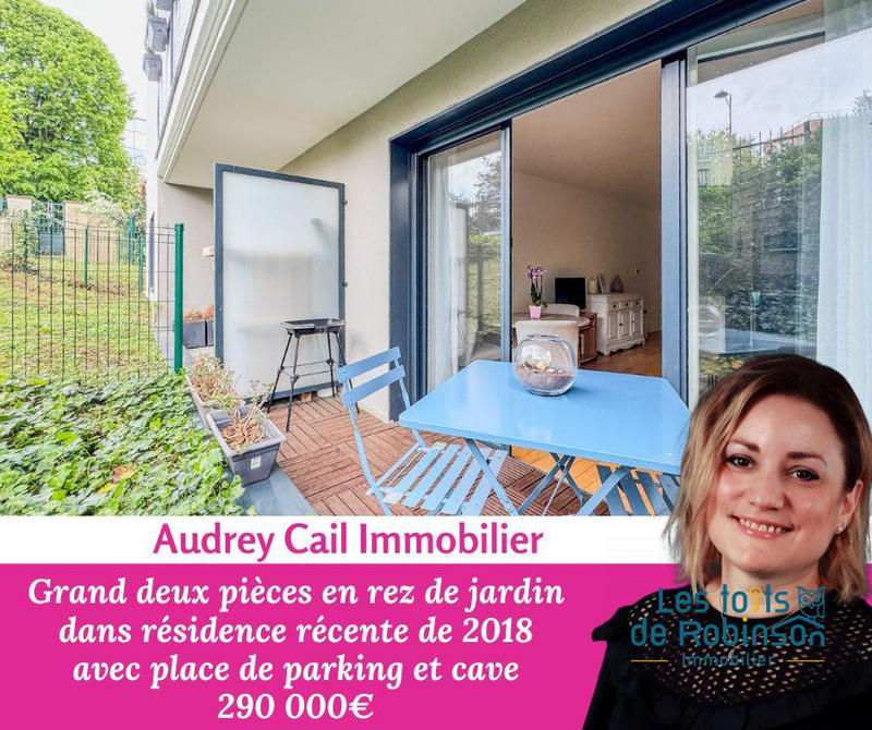 Appartement - 46 m² - 2 pièces