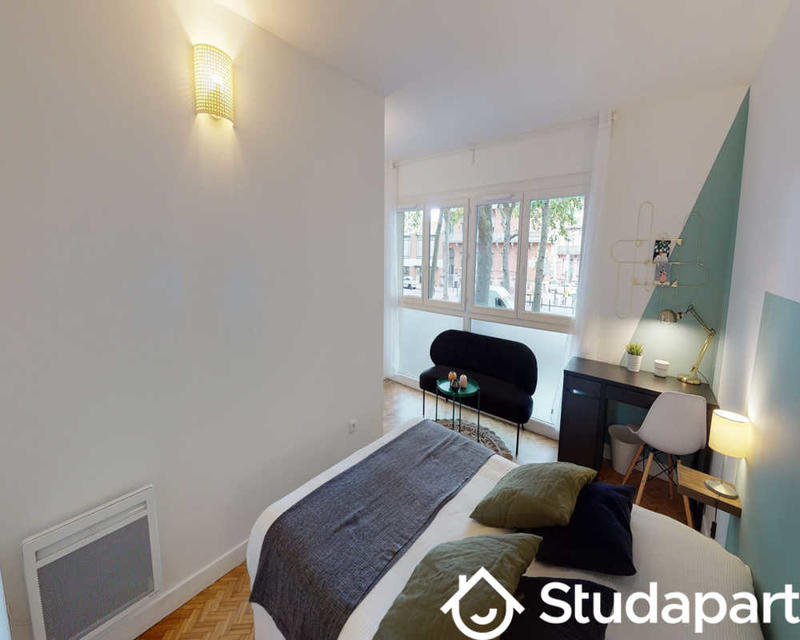 Chambre - 35 m² - 1 pièce