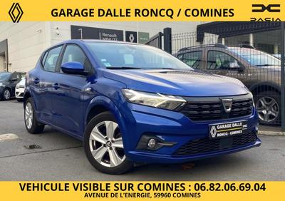 Dacia Sandero Confort Eco G 100 Carplay/Gps/Carte Mains Libres/Jantes 16&quot;/Camera