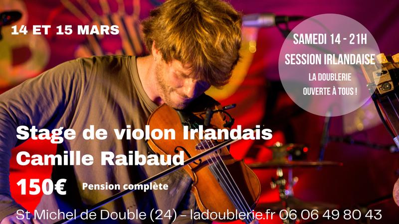 Stage de violon irlandais
