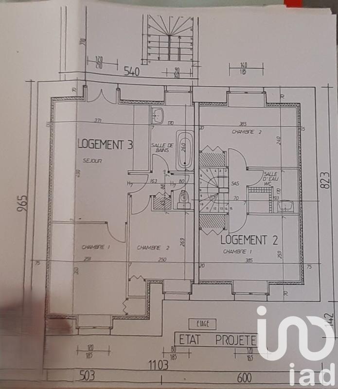 Maison - 185 m² - 12 pièces