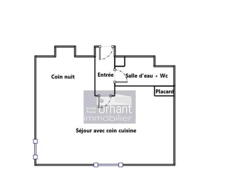 Appartement - 35 m² - 1 pièce