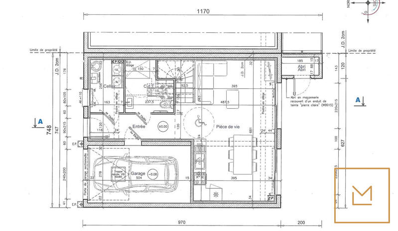 Maison - 89 m² - 5 pièces