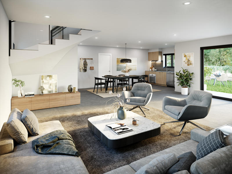 Maison - 90 m² - 4 pièces