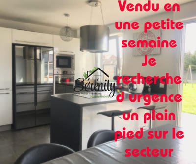 Maison - 90 m² - 5 pièces