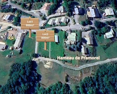 Terrain constructible - 800 m²