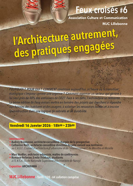 Conférence - Feux croisés 6 - l'Architecture Autrement, des Pratiques Engagées