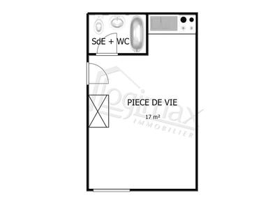 Appartement - 23 m² - 1 pièce