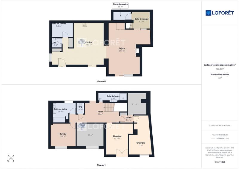 Maison - 158 m² - 7 pièces