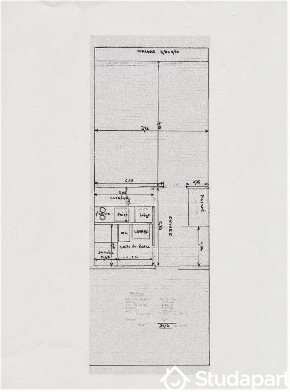Appartement - 30 m² - 1 pièce