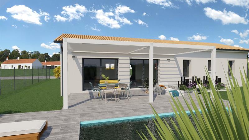 Maison - 90 m² - 5 pièces