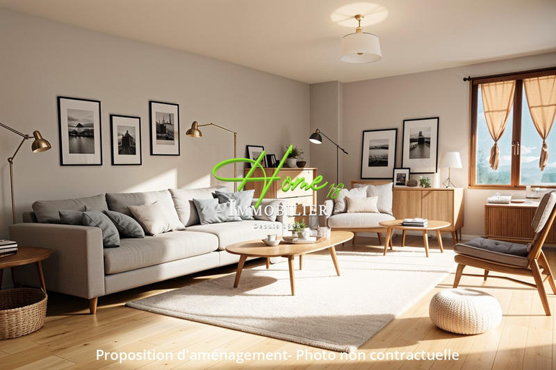 Maison ancienne - 64 m² - 3 pièces