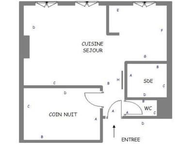 Appartement - 71 m² - 3 pièces