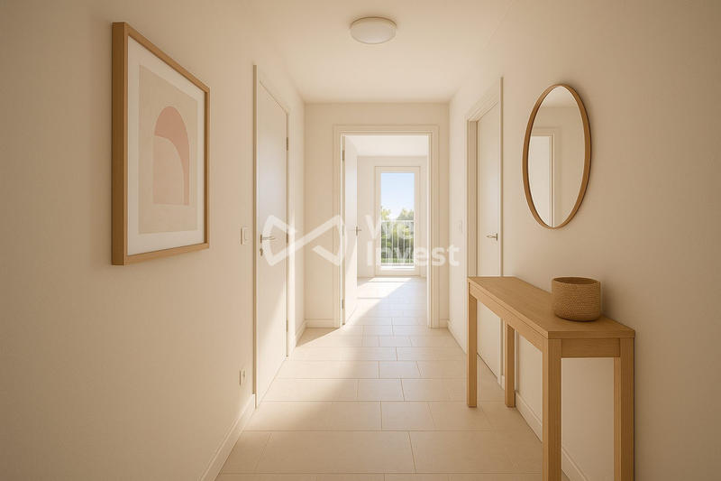 Appartement - 59 m² - 3 pièces