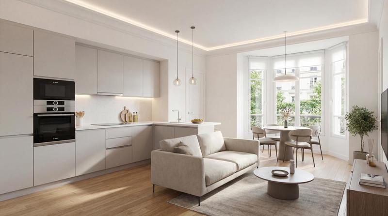 Appartement - 47 m² - 2 pièces