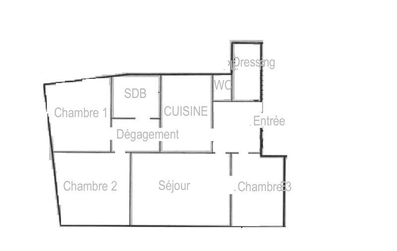 Appartement - 100 m² - 5 pièces
