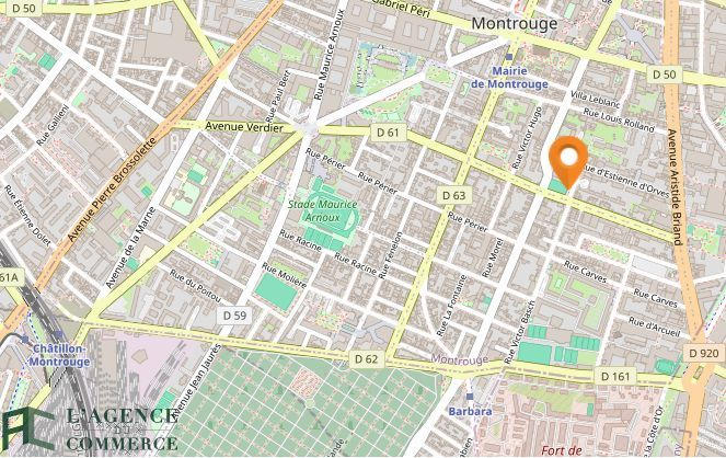 Fonds de commerce - Local commercial - 47 m²