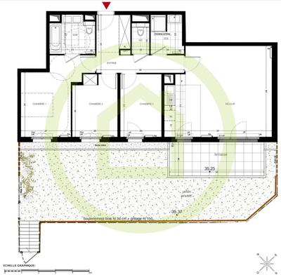 Appartement - 87 m² - 4 pièces