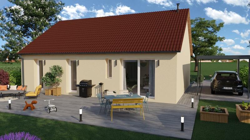 Maison - 73 m² - 4 pièces