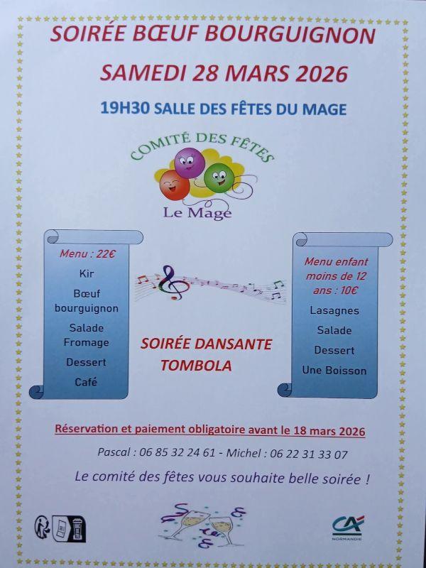 Soirée Bœuf Bourguignon